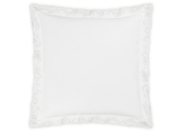 Virginia Euro Sham 27 x 27, 3" Flange - Jabbour Linens