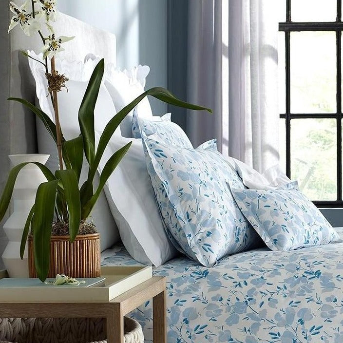 Alexandra Quilted King Sham 21 x 36, 1" Flange - Jabbour Linens