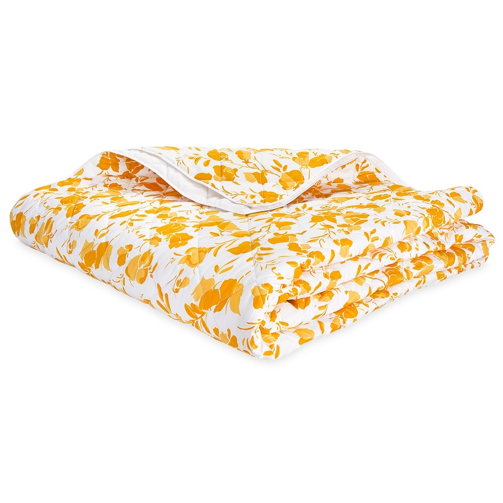 Alexandra Quilted Euro Sham 27 x 27, 1" Flange - Jabbour Linens