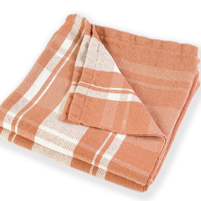 Bailey Cotton/Linen Throw 50 X 80 by Brahms Mount - R. Jabbour and Sons