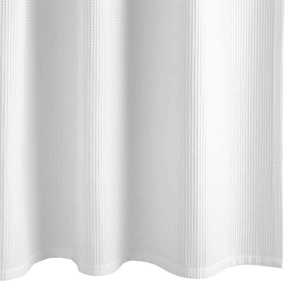 Belgian Waffle Shower Curtain - Jabbour Linens