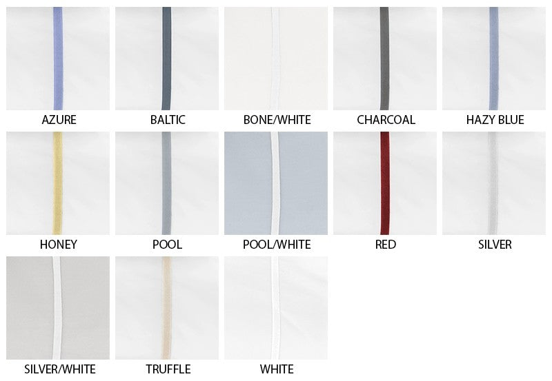 Bergamo Cal King Fitted Sheet 17" Pocket - Jabbour Linens