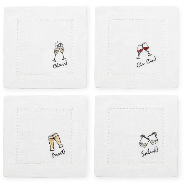 Cheers Napkin by Sferra - R. Jabbour and Sons