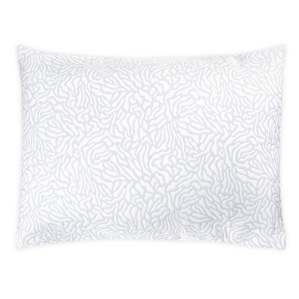 Cora Boudoir Sham 12 x 16, Knife Edge - Jabbour Linens