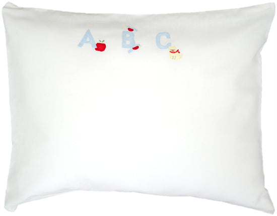 A Is For Apple... Baby Sham 12 X 16 by Gerbrend Creations - R. Jabbour and Sons