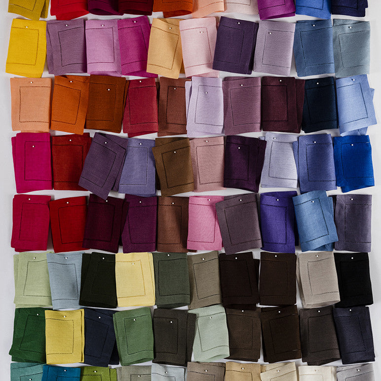 Festival Oblong Cocktail Napkins 6 X 9 (Set of 4) - Jabbour Linens