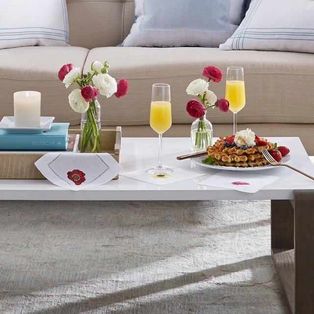 Fiori Cocktail Napkin - Jabbour Linens