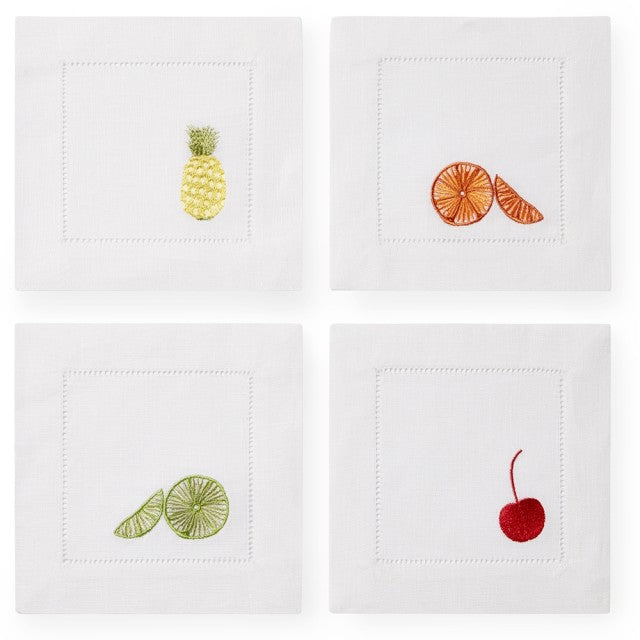 Frutta Cocktail Napkin - Jabbour Linens