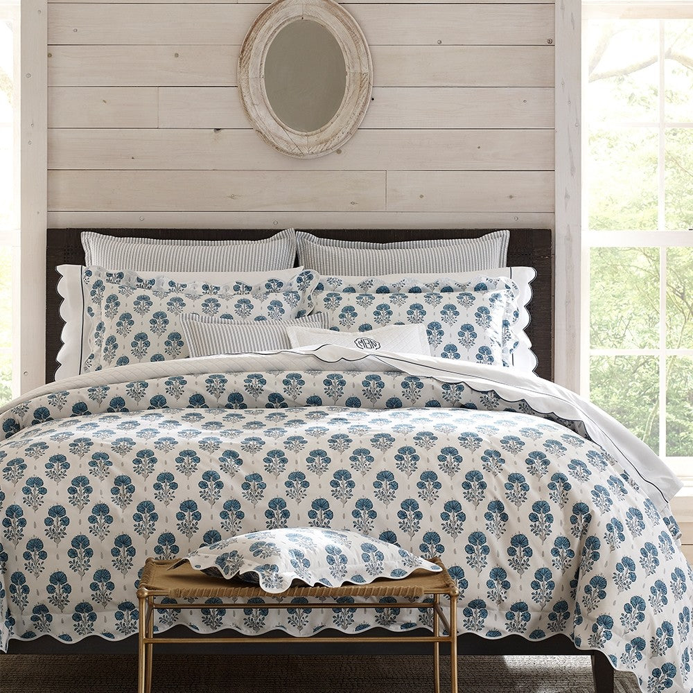 Joplin Full/Queen Flat Sheet 94 X 112 - Jabbour Linens