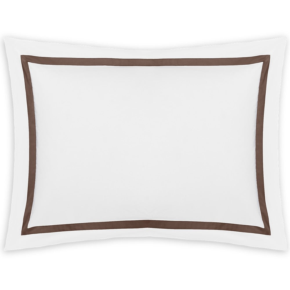 Lowell King Sham 21 x 36, 3" flange - Jabbour Linens