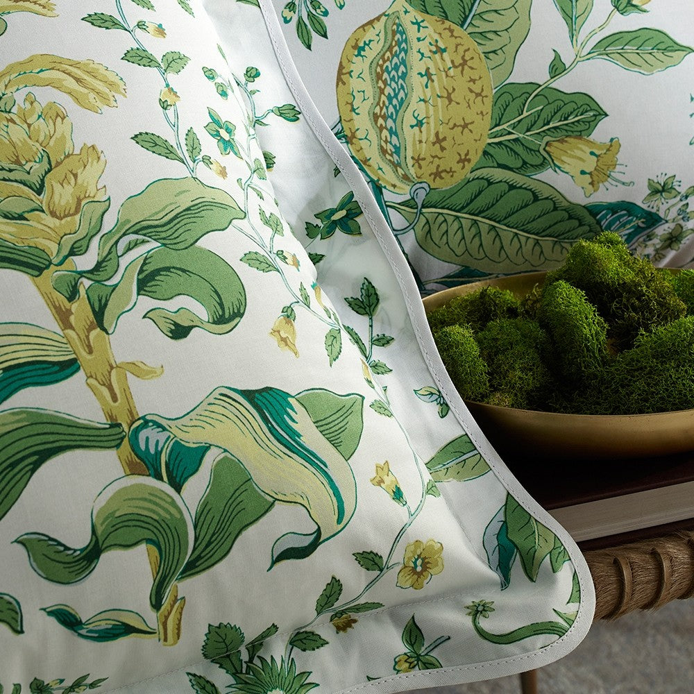 Pomegranate Standard Sham 21 x 27, 1" Flange - Jabbour Linens