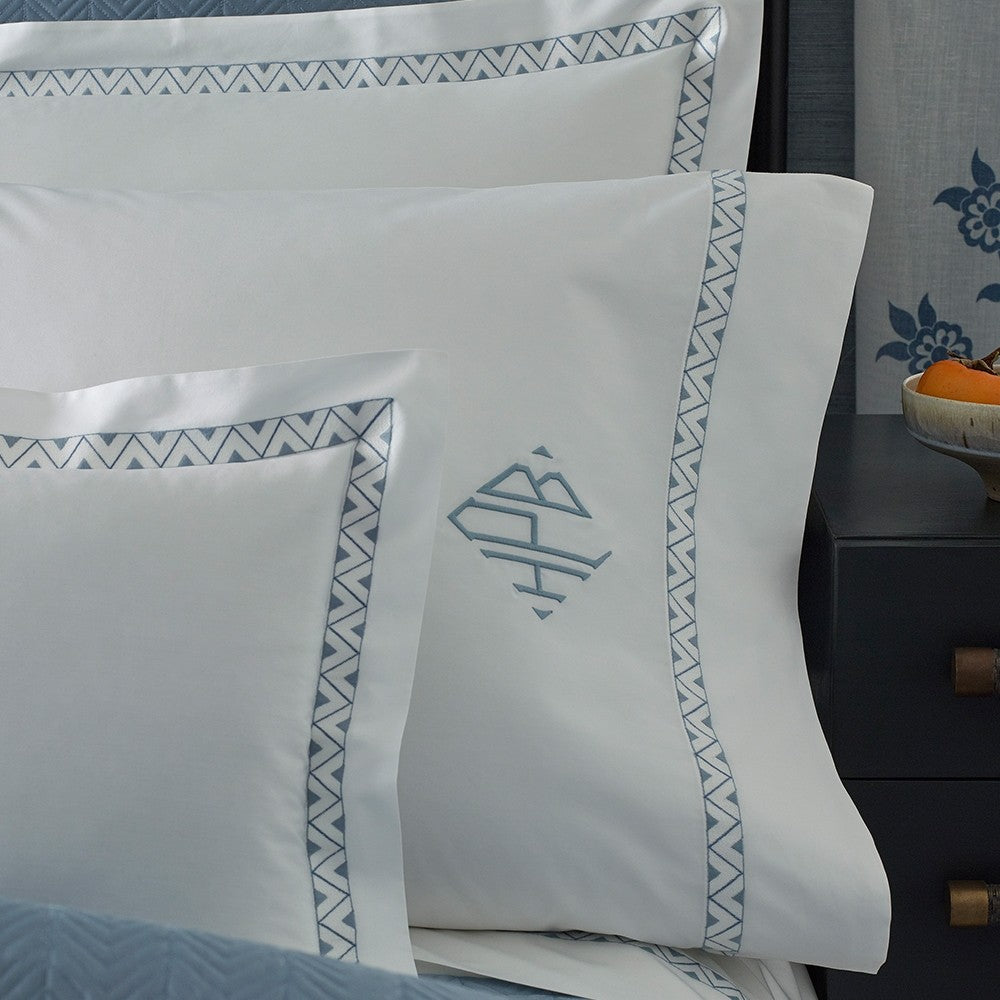 Prado Euro Sham 27 x 27, 2" Flange - Jabbour Linens