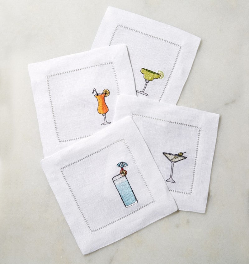 Bevande Cocktail Napkin 6 X 6 (set of 4) by Sferra - R. Jabbour and Sons