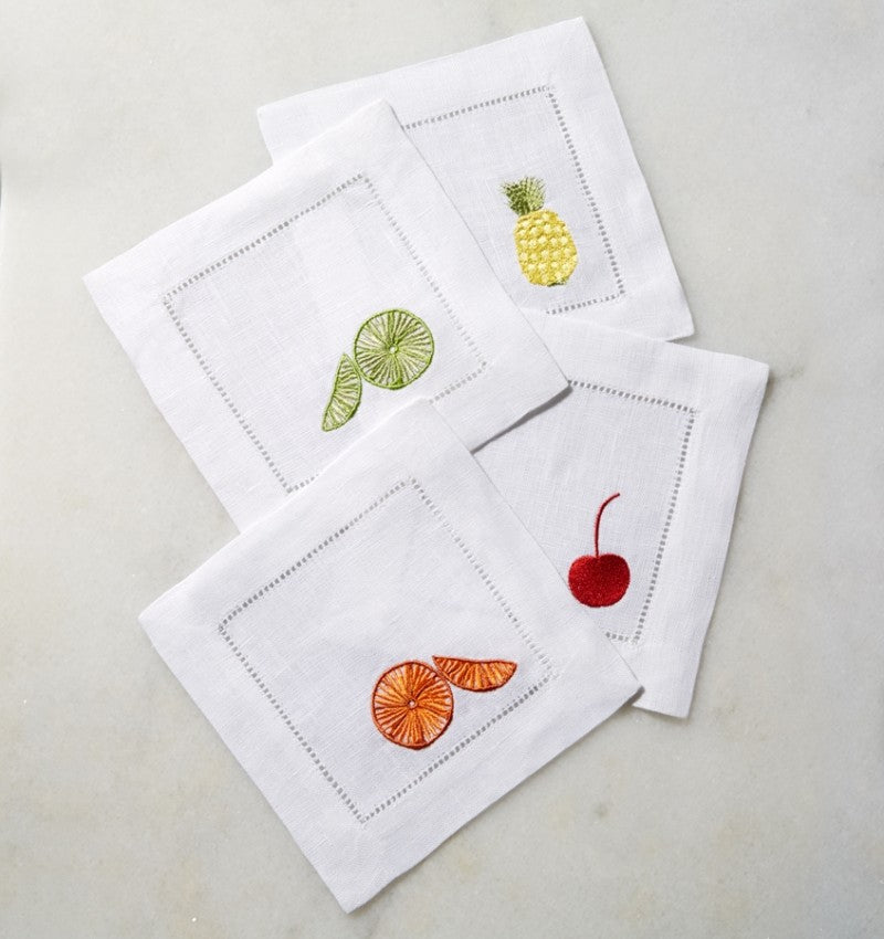 Frutta Cocktail Napkin - Jabbour Linens