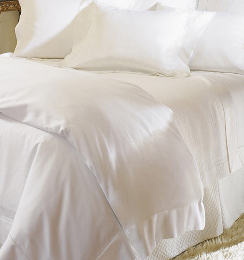 Giza 45 Percale King Flat Sheet 114 X 114 - Jabbour Linens